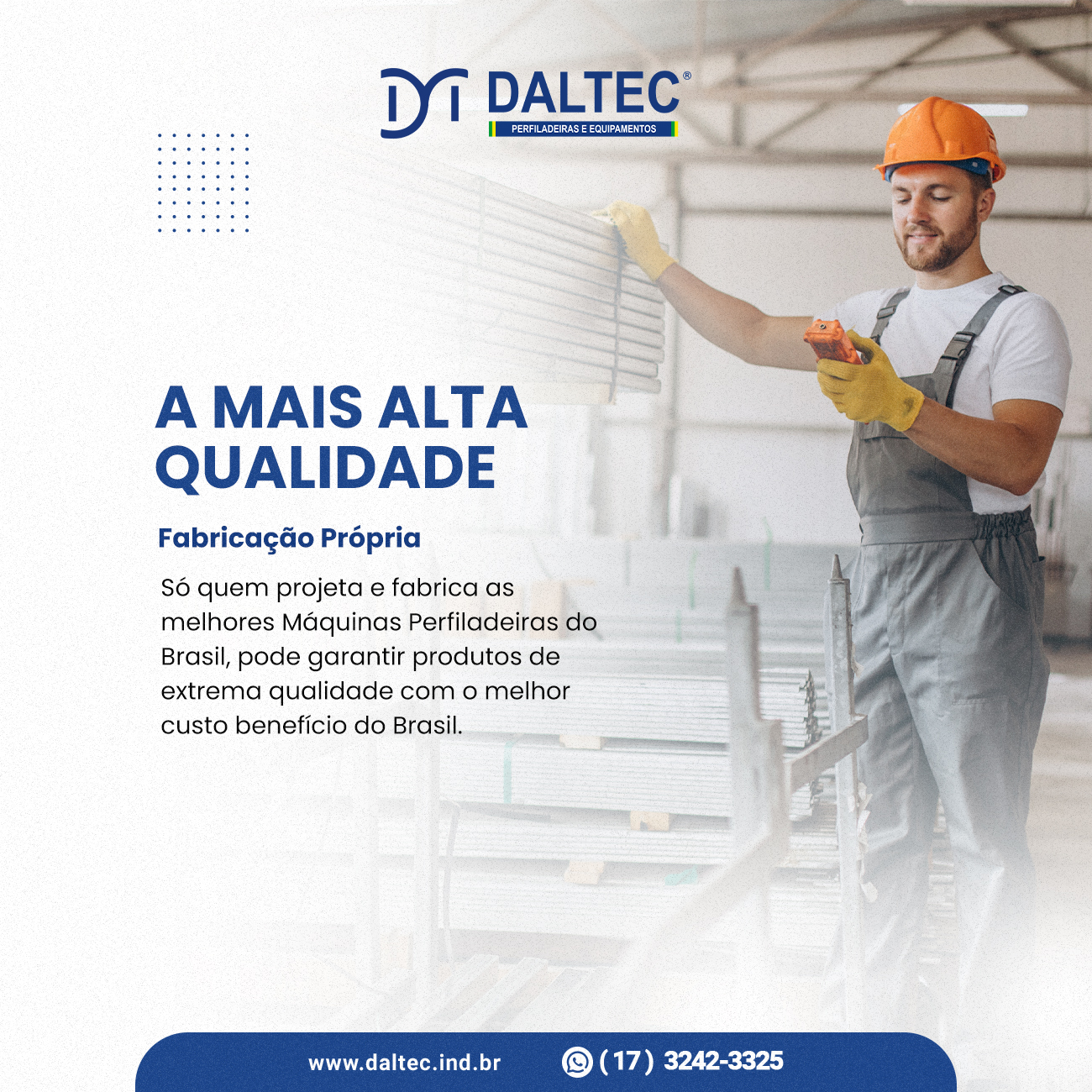 Imagem ilustrativa da notícia: A mais alta qualidade  - Fabricação Própria